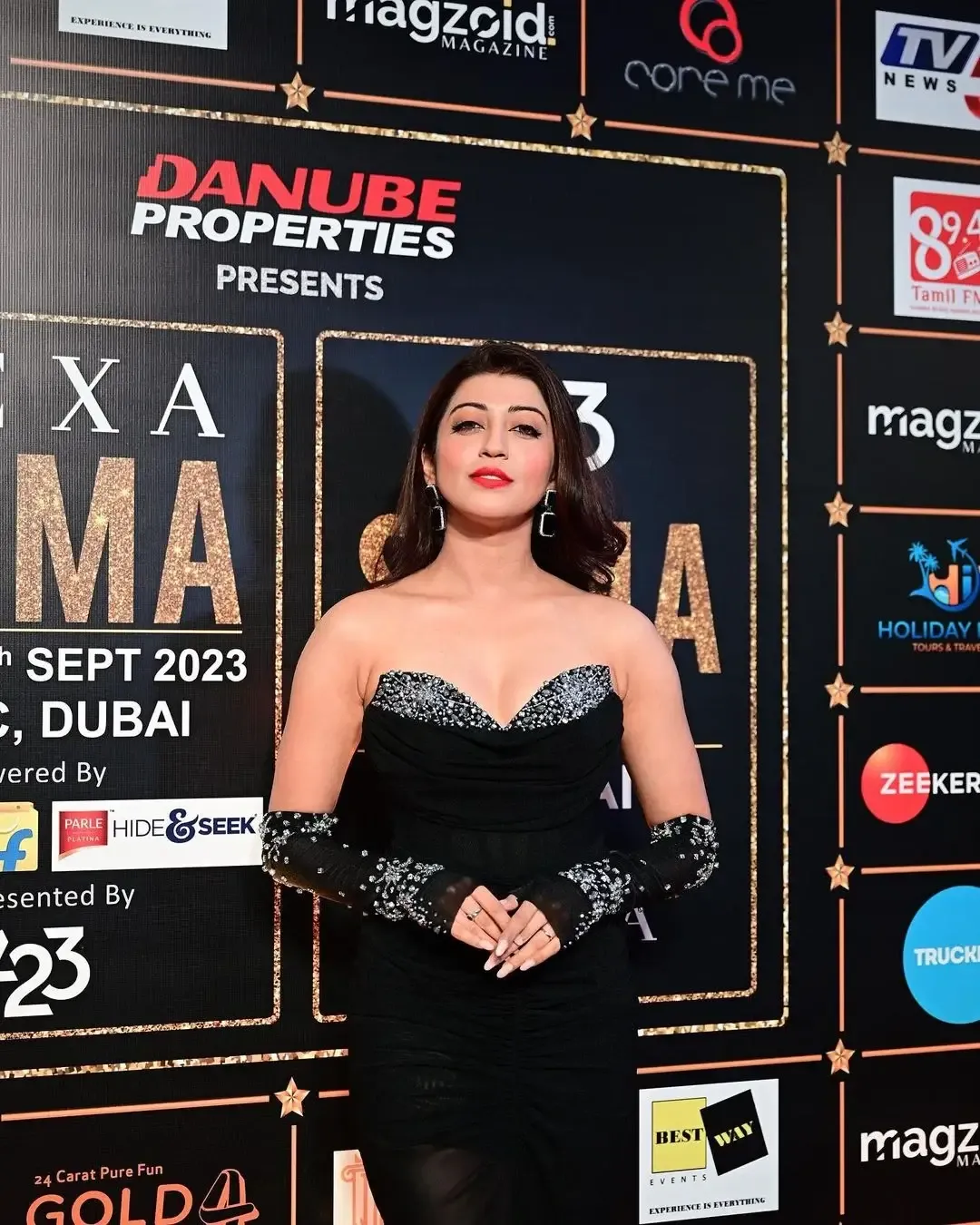 INDIAN ACTRESS PRANITHA SUBHASH IMAGES AT SIIMA AWARDS 2023 4